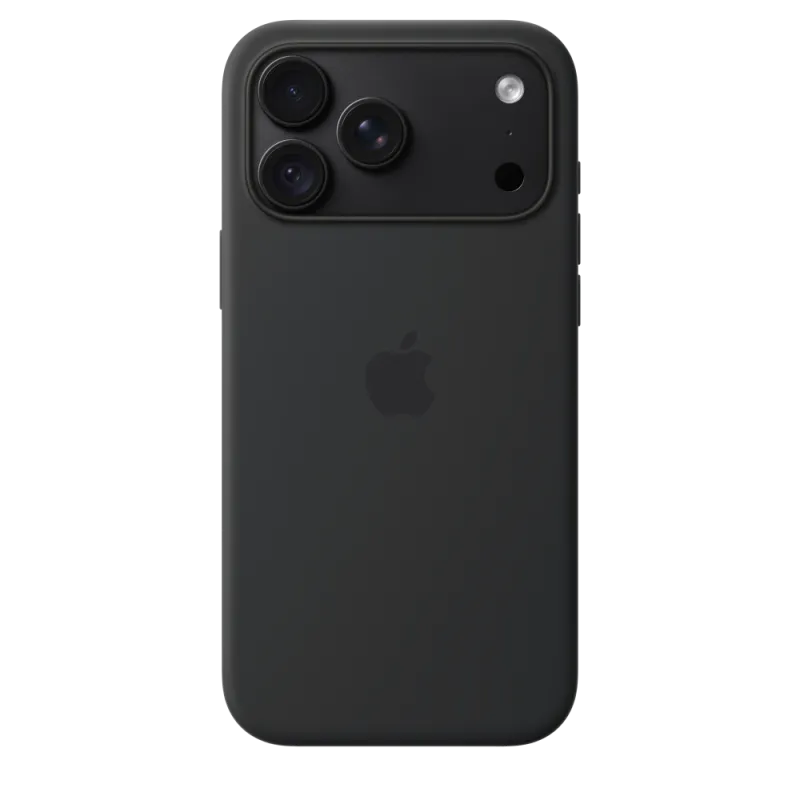 iPhone 18 Pro Max Silicone Case with MagSafe in Black