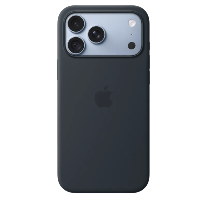 iPhone 18 Pro Max Silicone Case with MagSafe in Navy